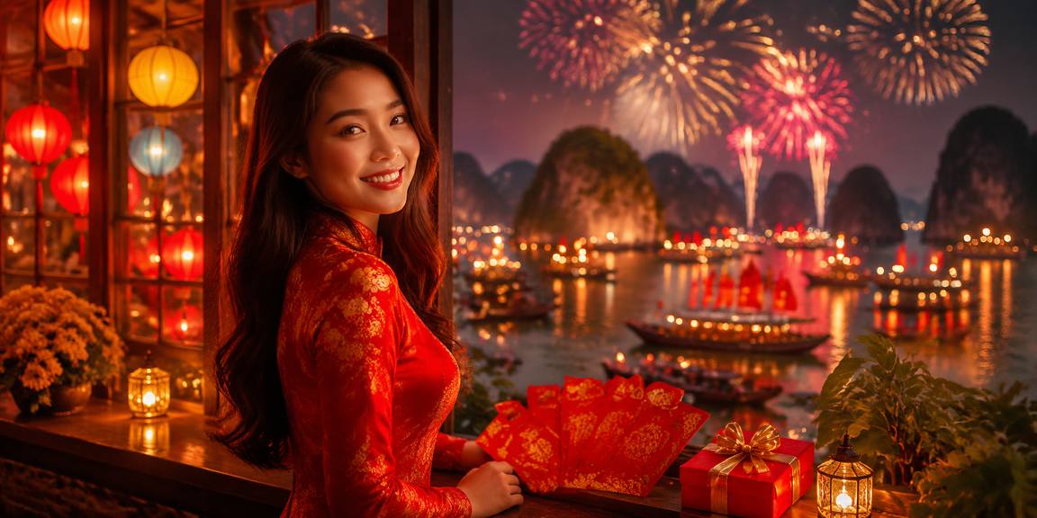 Không khí lễ hội với phong bao đỏ may mắn – tượng trưng cho thưởng nạp tiền tại 365bet